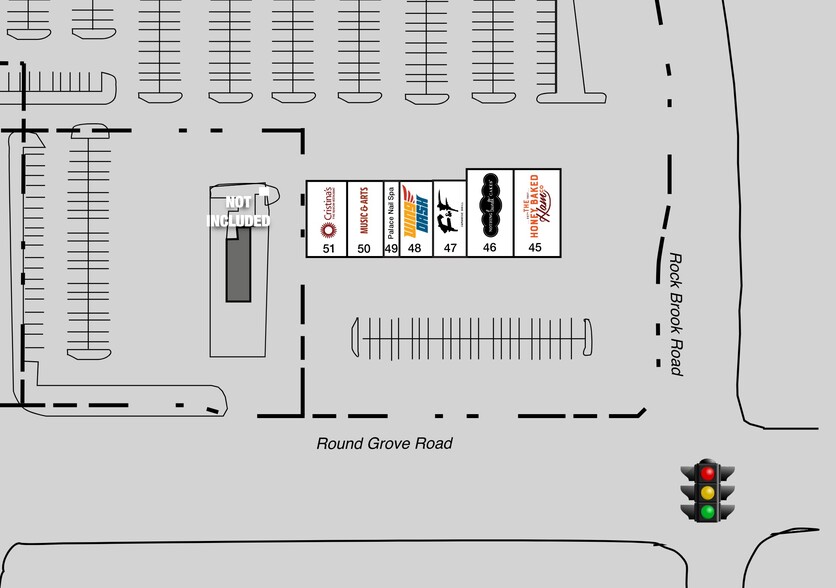 360 E Round Grove Rd, Lewisville, TX à louer - Plan de site - Image 1 de 10