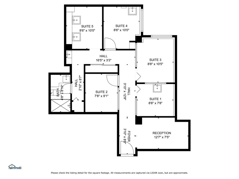 1325 18th St NW, Washington, DC for lease - Floor Plan - Image 2 of 34