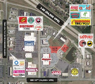 Plus de détails pour 10 Garth Brooks Blvd, Yukon, OK - Terrain à vendre