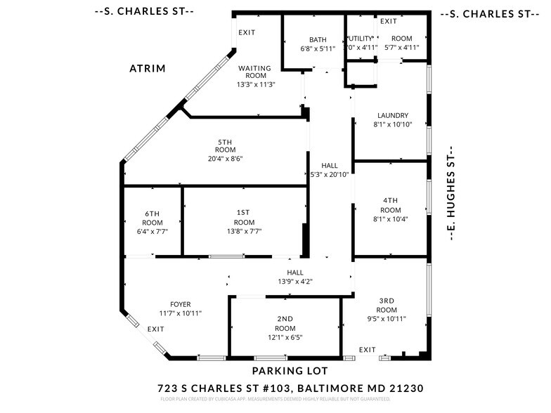 723 S Charles St, Baltimore, MD à vendre - Photo du bâtiment - Image 2 de 47