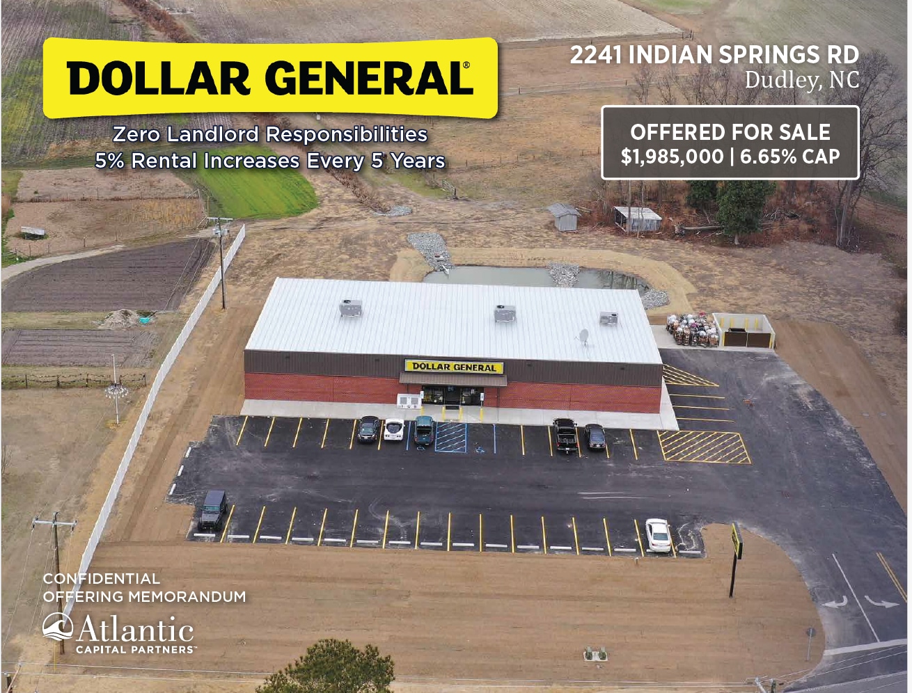 2241 Indian Springs Rd, Dudley, NC for sale Building Photo- Image 1 of 5