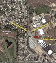 2200 E Warm Springs Ave, Boise, ID - AERIAL  map view