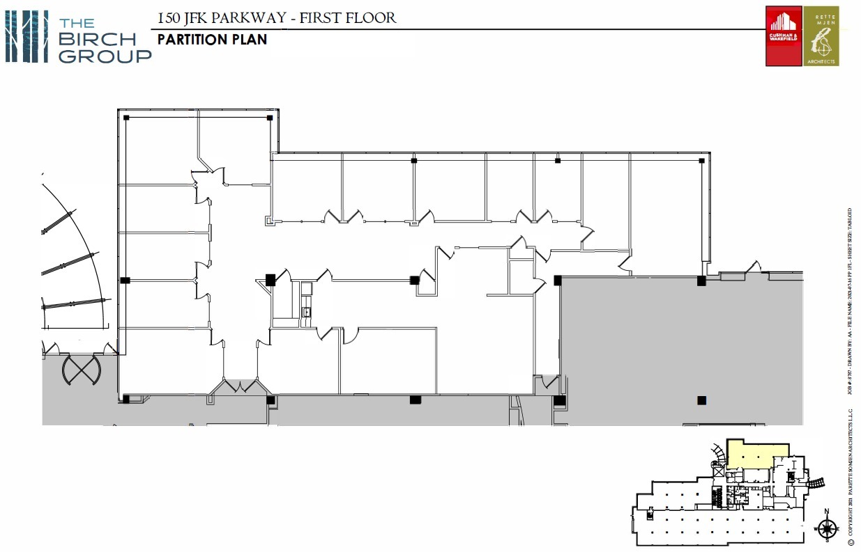 150 John F Kennedy Pky, Short Hills, NJ à louer Plan d  tage- Image 1 de 1