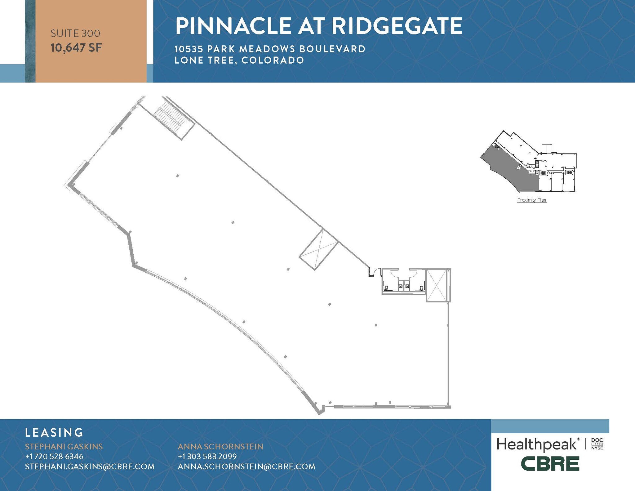 10535 Park Meadows Blvd, Lone Tree, CO for lease Floor Plan- Image 1 of 1