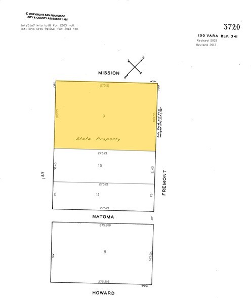 415 Mission St, San Francisco, CA à louer - Plan cadastral - Image 2 de 66