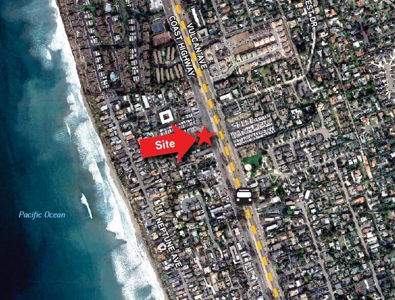 1596 N Coast Highway 101, Encinitas, CA à louer - Aérien - Image 3 de 5
