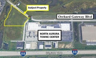 Plus de détails pour Orchard Gateway Boulevard, North Aurora, IL - Terrain à vendre