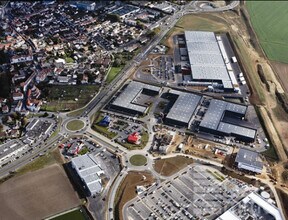 Gonesse, VDO - Aerial  map view