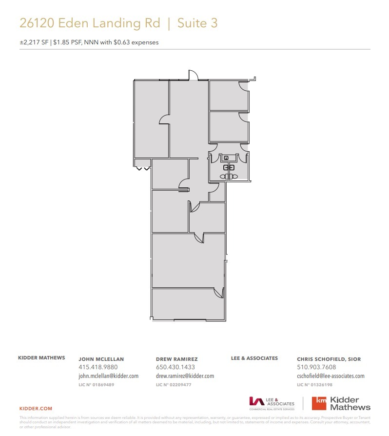 3583 Investment Blvd, Hayward, CA for lease Floor Plan- Image 1 of 1