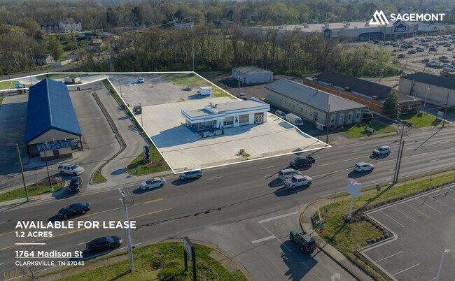 More details for 1764 Madison St, Clarksville, TN - Land for Lease