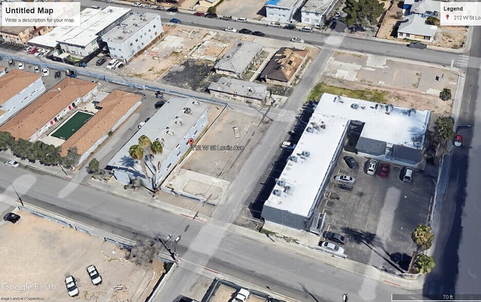 212 W St Louis Ave, Las Vegas, NV à vendre - Aérien - Image 1 de 1