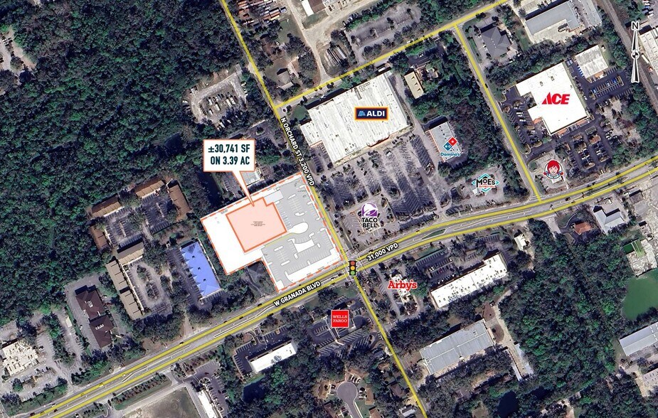 405 W Granada Blvd, Ormond Beach, FL à louer - Photo du bâtiment - Image 2 de 6