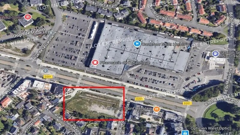 Boulevard Charles Gautier, Saint-Herblain à louer - Aérien - Image 2 de 6