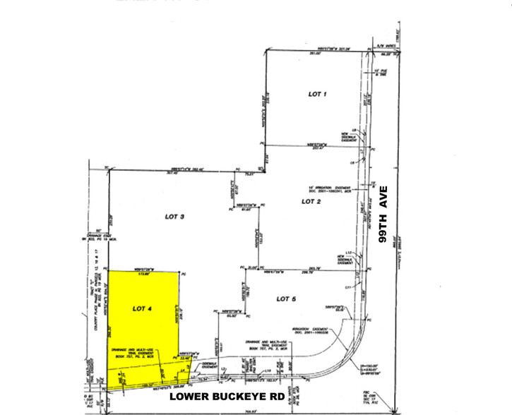 9970 W Lower Buckeye Rd, Tolleson, AZ à vendre - Plan cadastral - Image 2 de 2