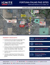 11348 South Fortuna Road, Yuma, AZ for lease Map- Image 2 of 7