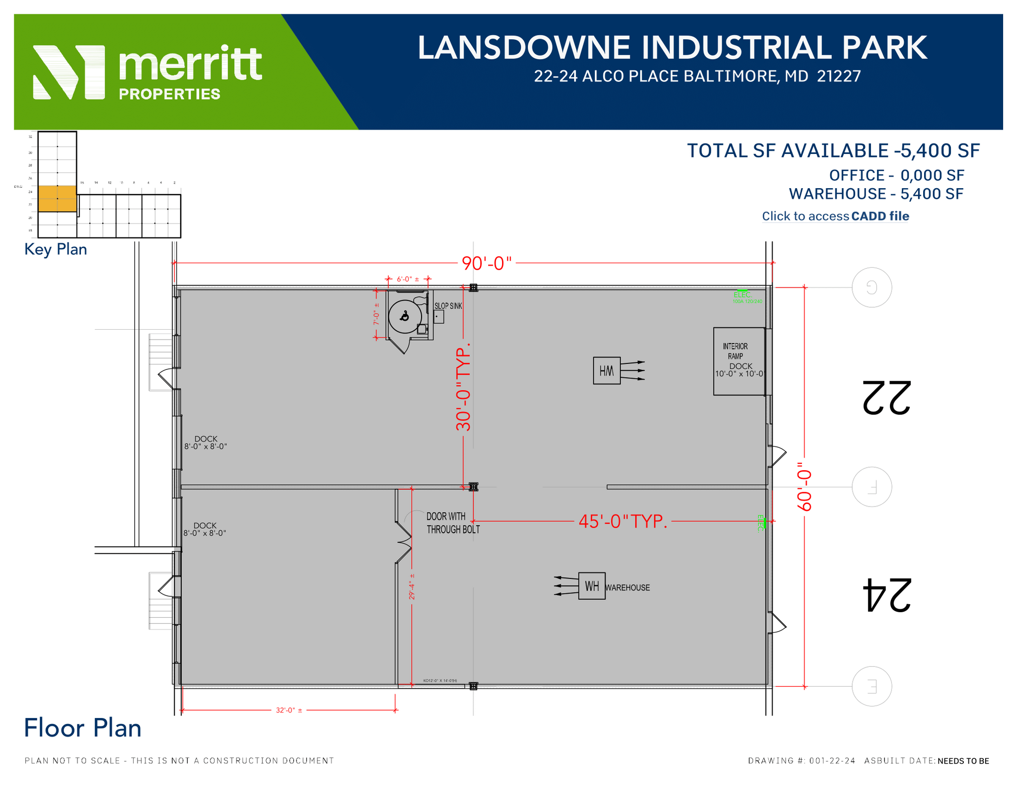 178-194 Alco Pl, Lansdowne, MD for lease Floor Plan- Image 1 of 1