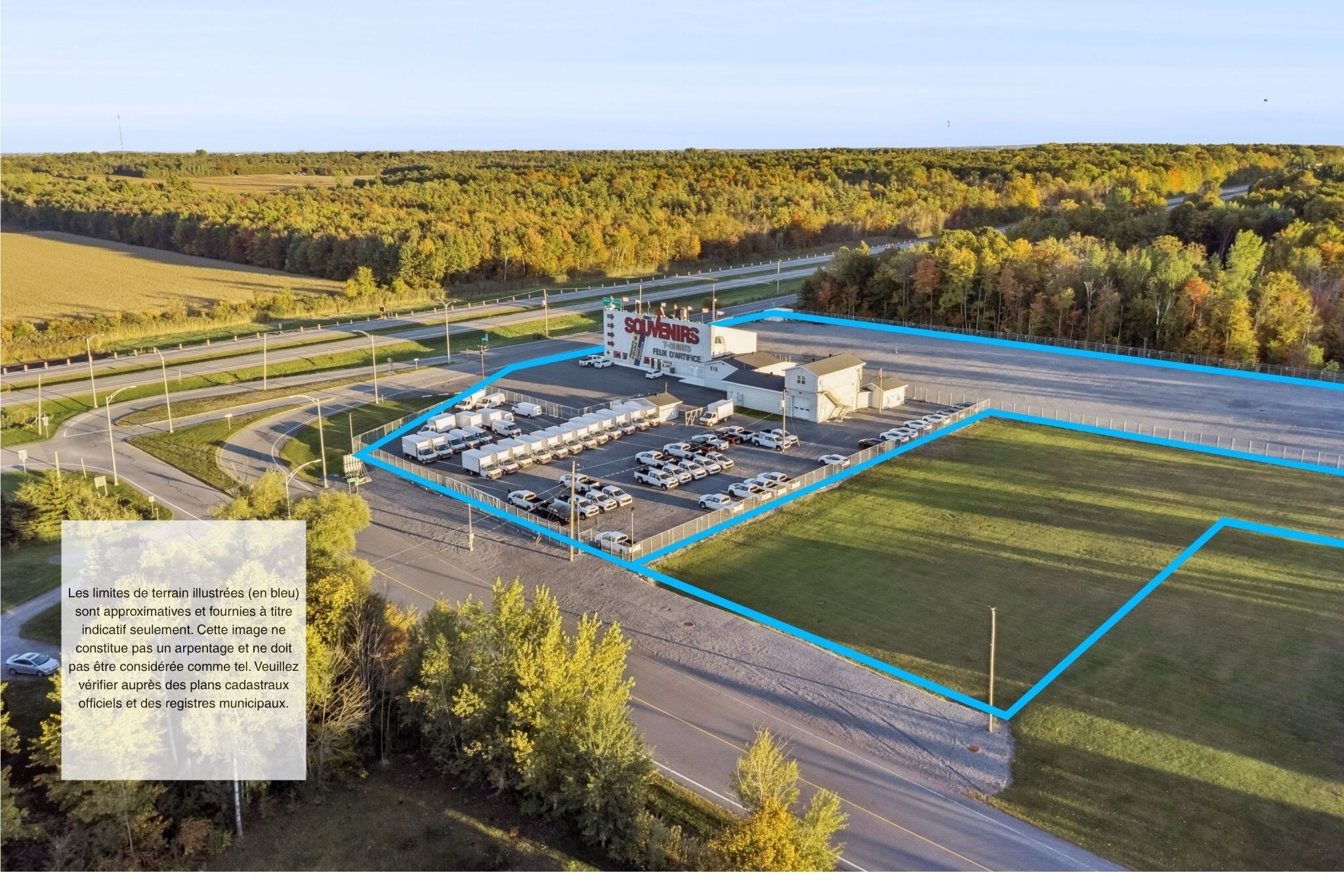 7 Ch Noël, Saint-bernard-de-lacolle, QC à vendre Aérien- Image 1 de 5