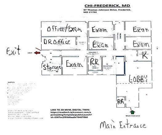 97 Thomas Johnson Dr, Frederick, MD 21702 - Unit 202-A -  - Floor Plan - Image 1 of 1