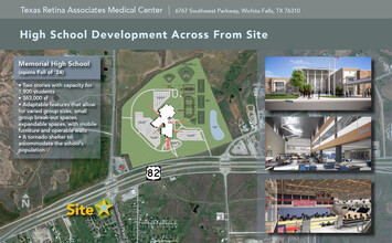 6767 Southwest Pky, Wichita Falls, TX - aerial  map view