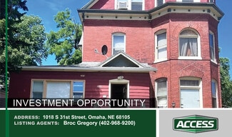 Plus de détails pour 1018 S 31st St, Omaha, NE - Multi-résidentiel à vendre