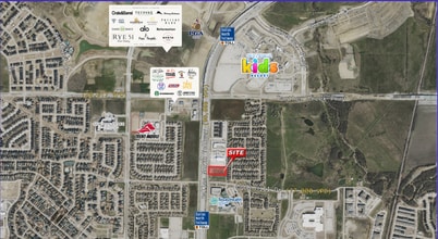 NE Dallas Pky & Cobb Hill Dr, Frisco, TX - Aerial  map view