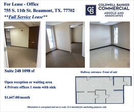755 S 11th St, Beaumont, TX for lease Interior Photo- Image 2 of 2