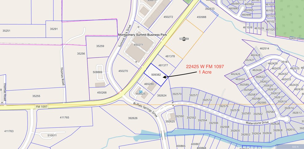 22425 FM 1097, Montgomery, TX à louer - Aérien - Image 2 de 7