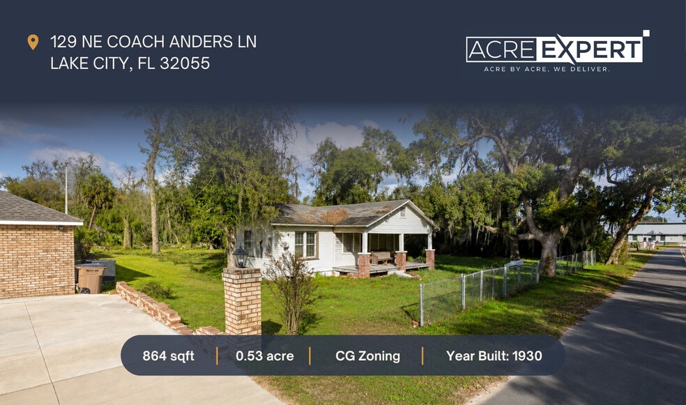 129 NE Coach Anders Ln, Lake City, FL à vendre - Photo du bâtiment - Image 2 de 5