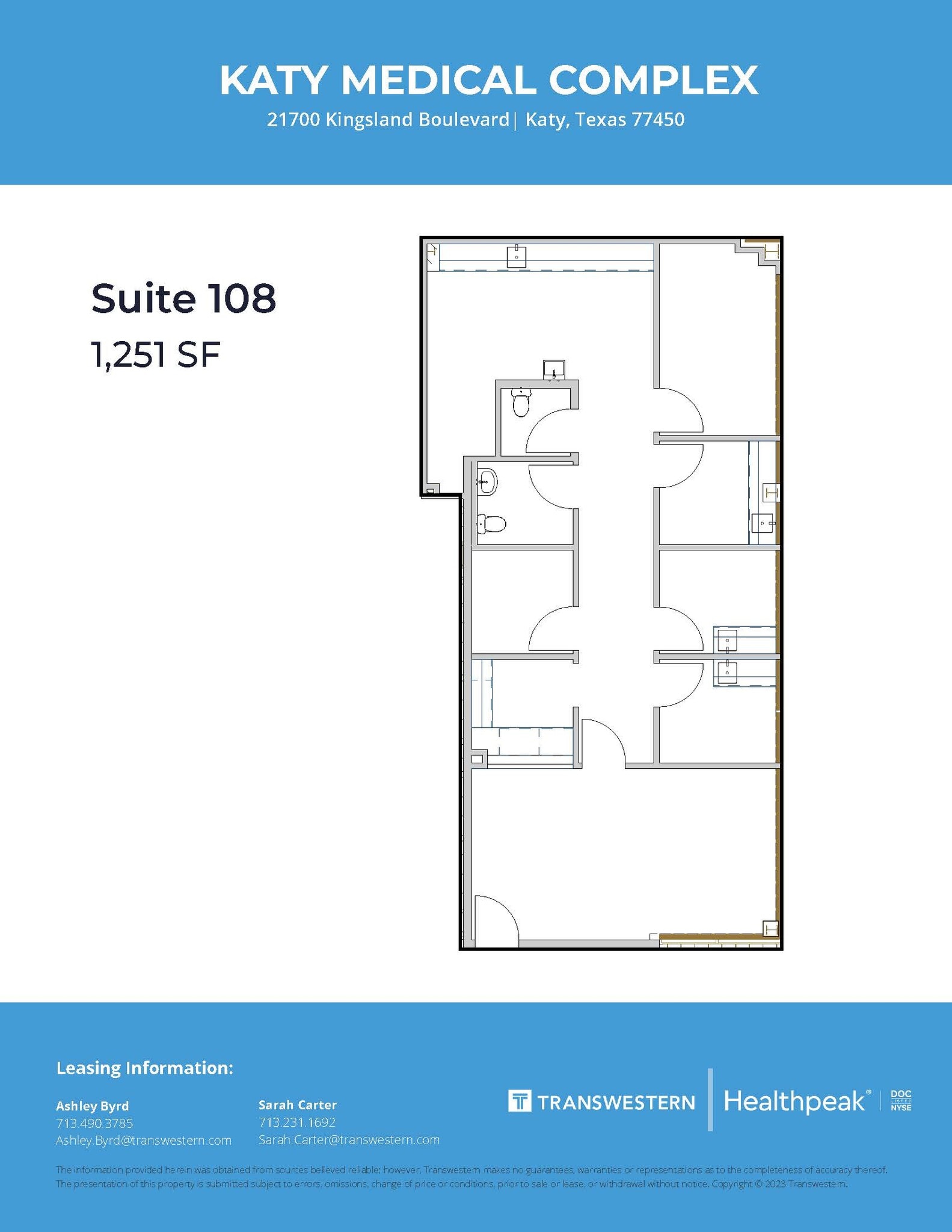 21720 Kingsland Blvd, Katy, TX à louer Plan d’étage- Image 1 de 1