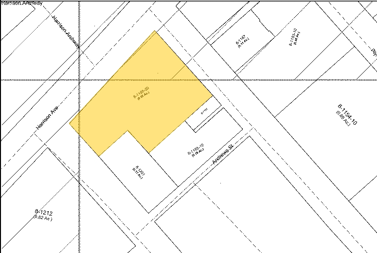 660 Harrison Ave, Roxbury, MA for lease - Plat Map - Image 2 of 3