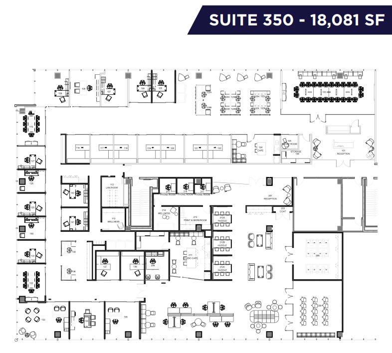 6303 Cowboys Way, Frisco, TX for lease Floor Plan- Image 1 of 1