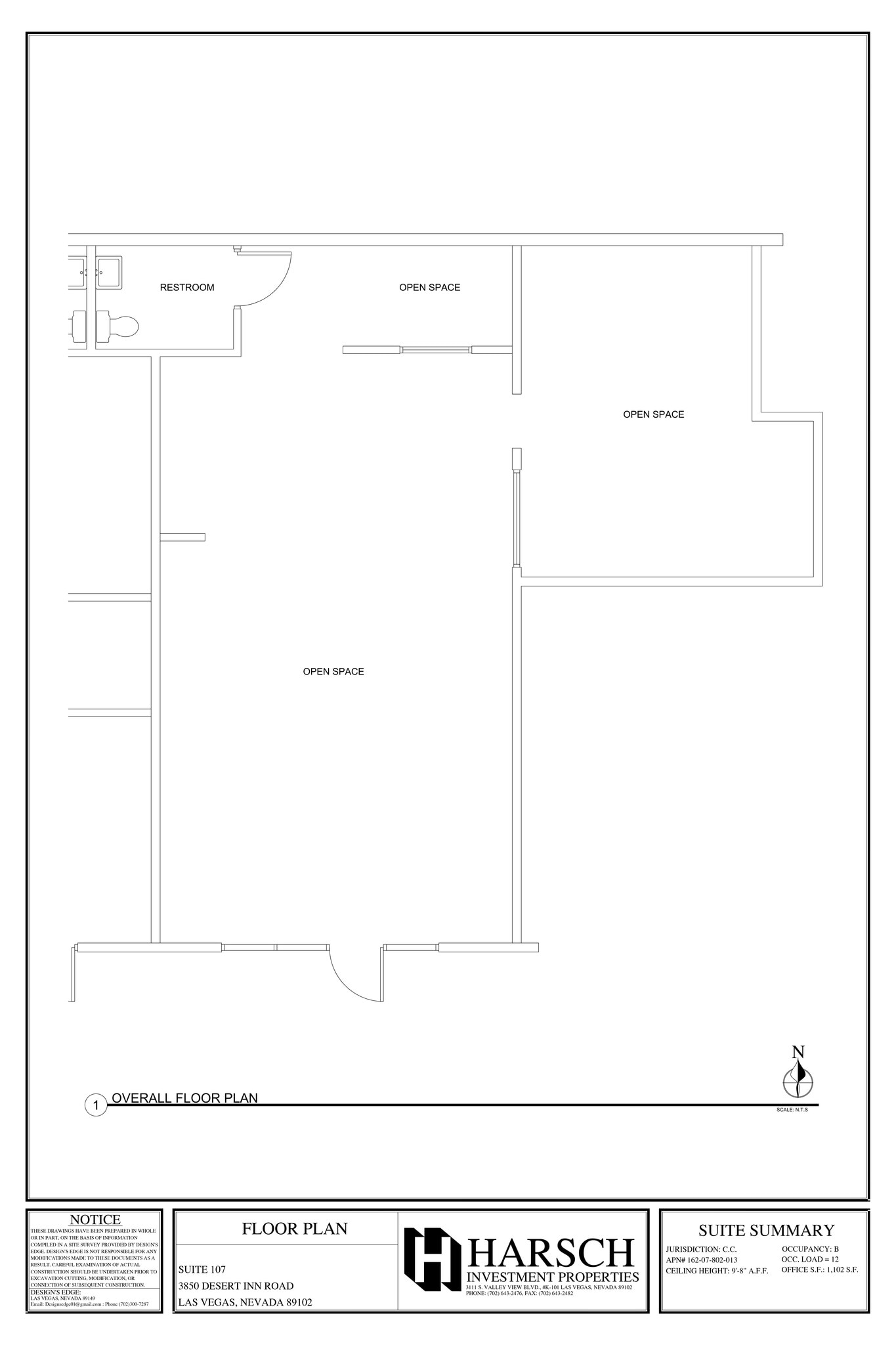 3111 S Valley View Blvd, Las Vegas, NV for lease Site Plan- Image 1 of 1
