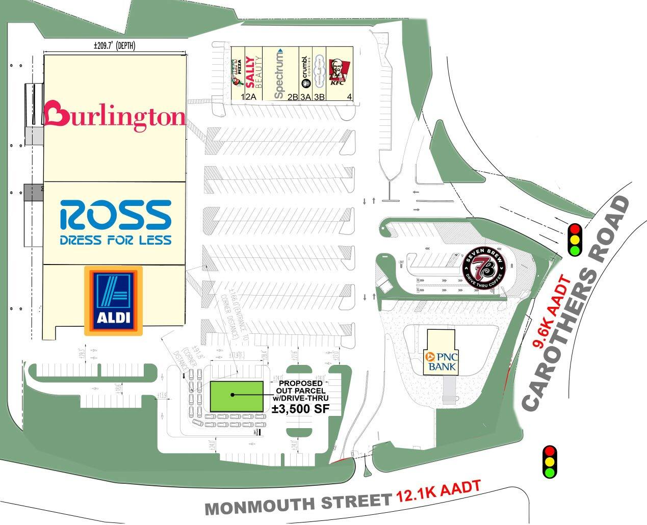 1315 Monmouth St, Newport, KY for lease Site Plan- Image 1 of 2