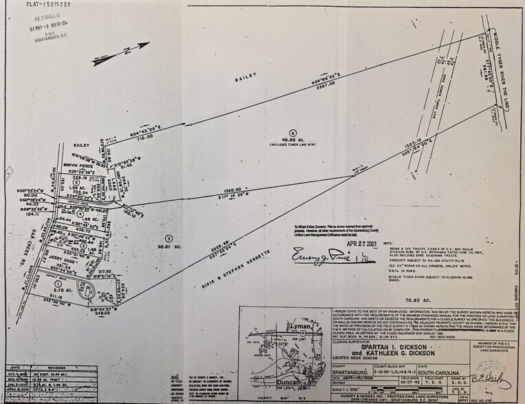 1390 Gap Creek Rd, Lyman, SC à vendre - Photo du bâtiment - Image 2 de 2