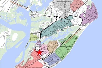 77 Arrow Rd, Hilton Head Island, SC - AÉRIEN Vue de la carte