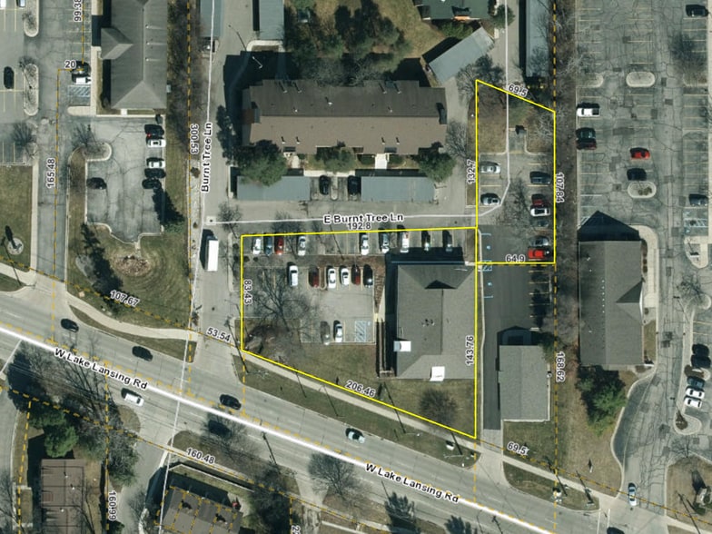 808 W Lake Lansing Rd, East Lansing, MI for sale - Aerial - Image 2 of 2