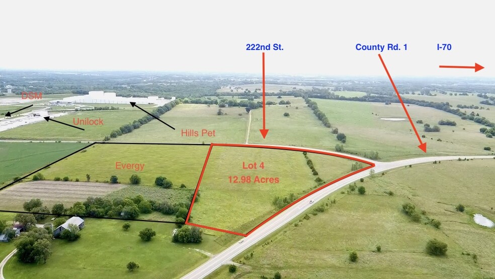 Honey Creek Rd, Tonganoxie, KS for sale - Building Photo - Image 2 of 6