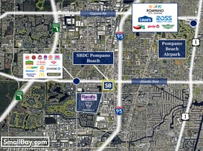 1400 SW 1st Ct, Pompano Beach, FL - AÉRIEN Vue de la carte - Image1