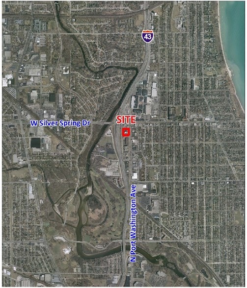 5555 N Port Washington Rd, Glendale, WI for lease - Aerial - Image 2 of 6