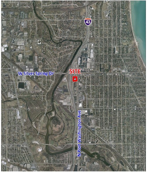 5555 N Port Washington Rd, Glendale, WI à louer - Aérien - Image 2 de 6