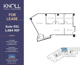 15400 Knoll Trail Dr, Dallas, TX for lease Floor Plan- Image 1 of 1