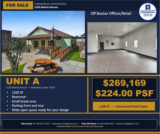 More details for 1120 Atlanta Ave, Nederland, TX - Office for Sale