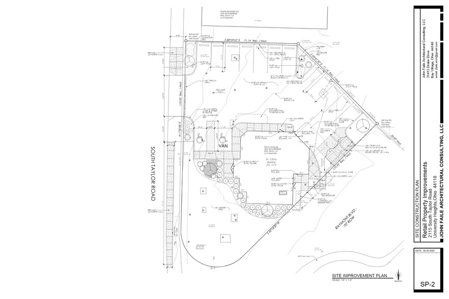 2115 S Taylor Rd, Cleveland Heights, OH for sale - Site Plan - Image 1 of 1