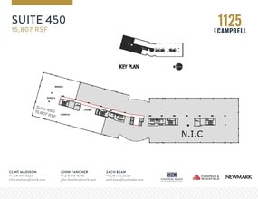 1125 E Campbell Rd, Richardson, TX à louer Plan d’étage- Image 1 de 1