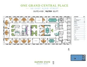 60 E 42nd St, New York, NY for lease Floor Plan- Image 2 of 2