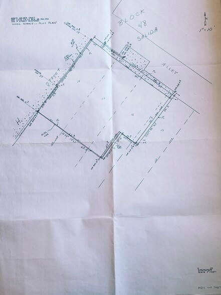 331 H St, Salida, CO à vendre - Plan de site - Image 2 de 3