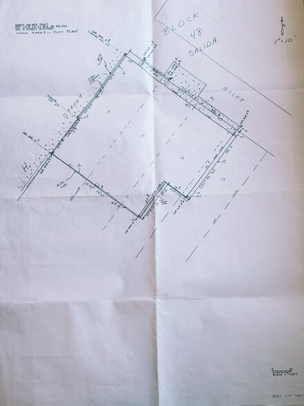 331 H St, Salida, CO for sale - Site Plan - Image 2 of 3