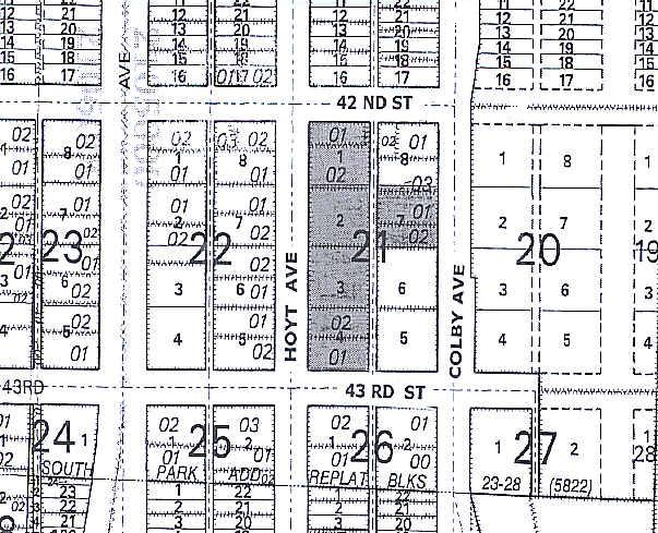 4225 Hoyt Ave, Everett, WA à vendre - Plan cadastral - Image 3 de 3