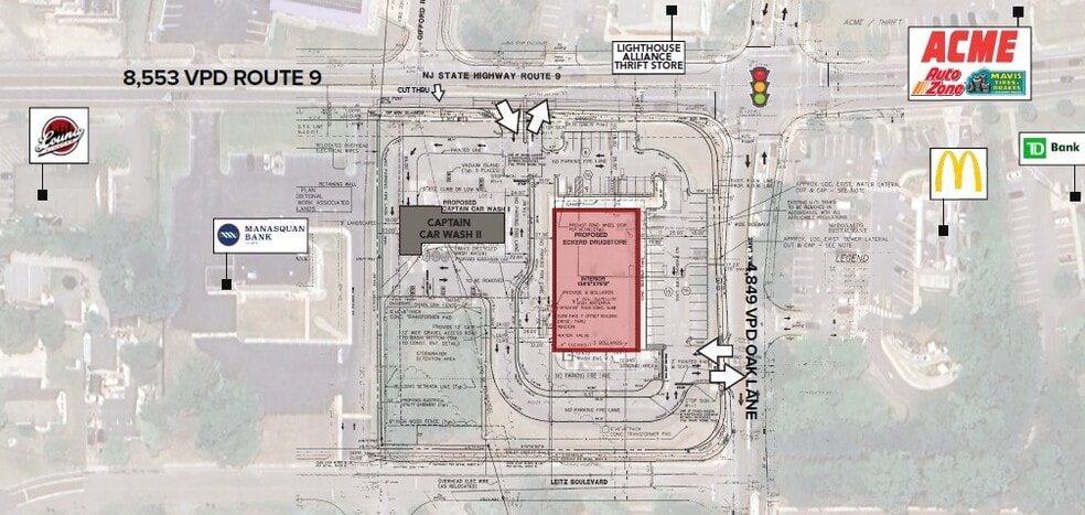 480 Route 9, Little Egg Harbor, NJ for lease - Site Plan - Image 2 of 2