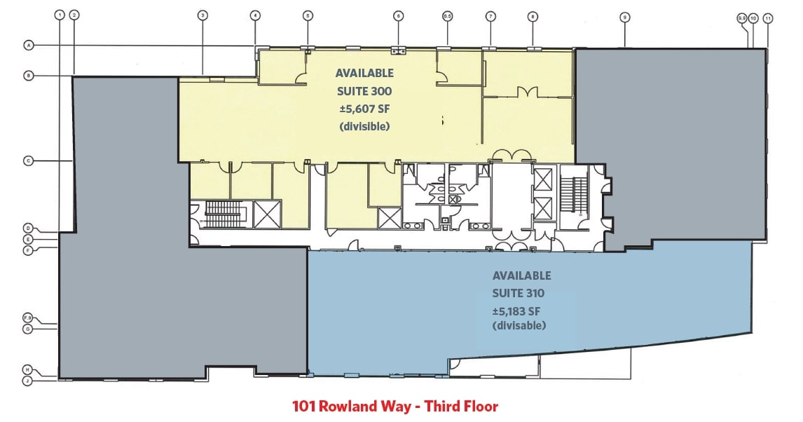 100 Rowland Way, Novato, CA for lease Floor Plan- Image 1 of 1